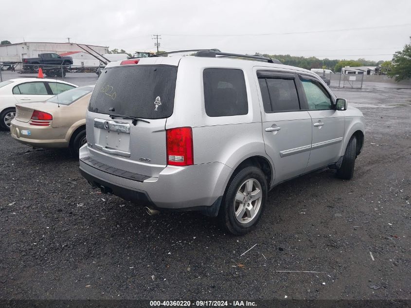 2011 Honda Pilot Ex VIN: 5FNYF4H45BB055922 Lot: 40360220