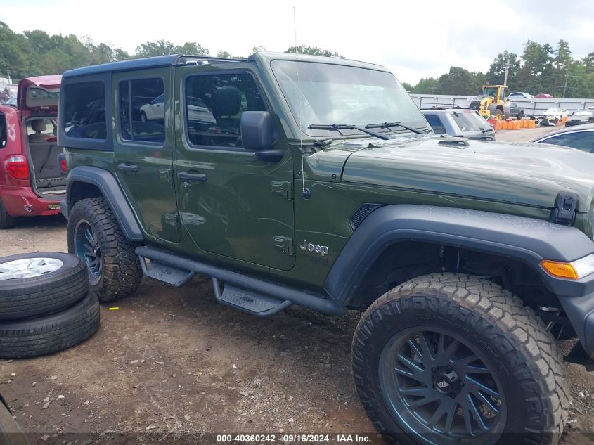 2020 Jeep Wrangler Unlimited Sport S 4X4 VIN: 1C4HJXDG4LW291829 Lot: 40360242