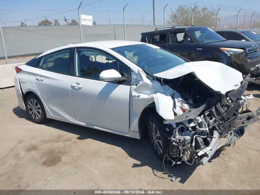 2021 Toyota Prius Prime Le VIN: JTDKAMFPXM3176558 Lot: 40360245