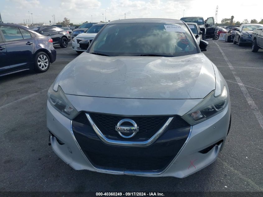 2018 Nissan Maxima 3.5 Sv VIN: 1N4AA6AP5JC368132 Lot: 40360249