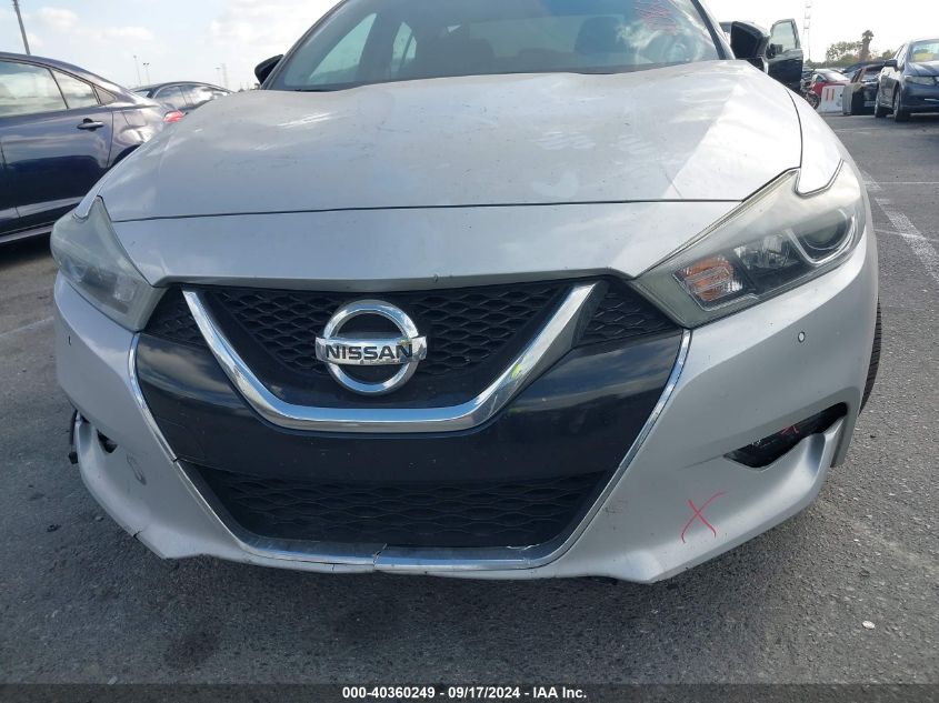 2018 Nissan Maxima 3.5 Sv VIN: 1N4AA6AP5JC368132 Lot: 40360249