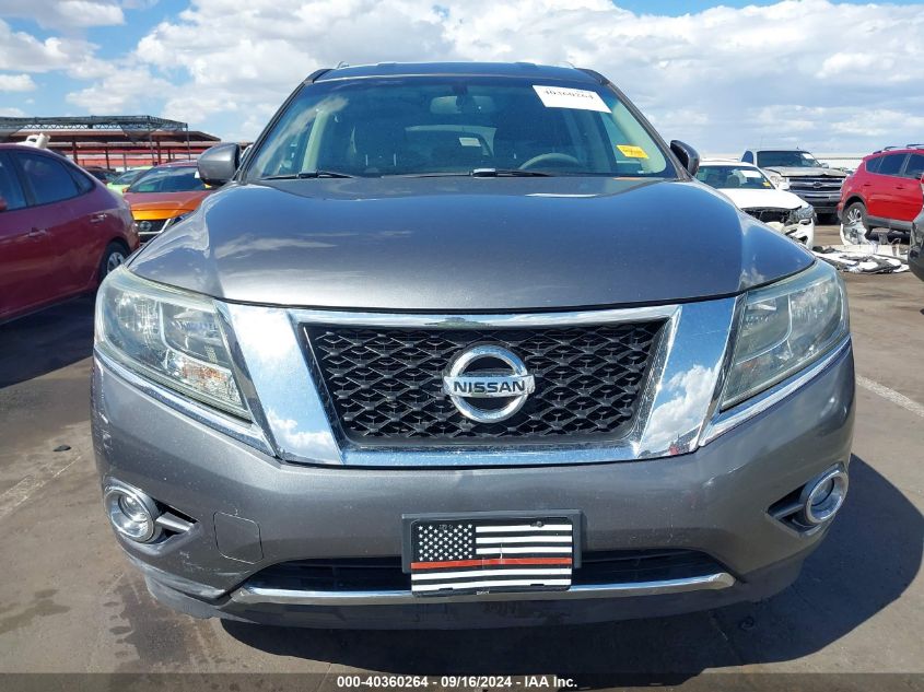 2015 Nissan Pathfinder Platinum/S/Sl/Sv VIN: 5N1AR2MN4FC637925 Lot: 40360264