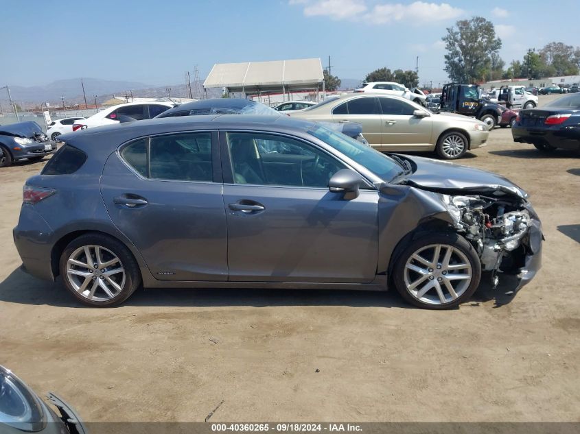 2014 Lexus Ct 200H Hybrid VIN: JTHKD5BH9E2189724 Lot: 40360265