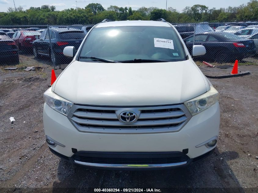 2012 Toyota Highlander VIN: 5TDZA3EHXCS028877 Lot: 40360294