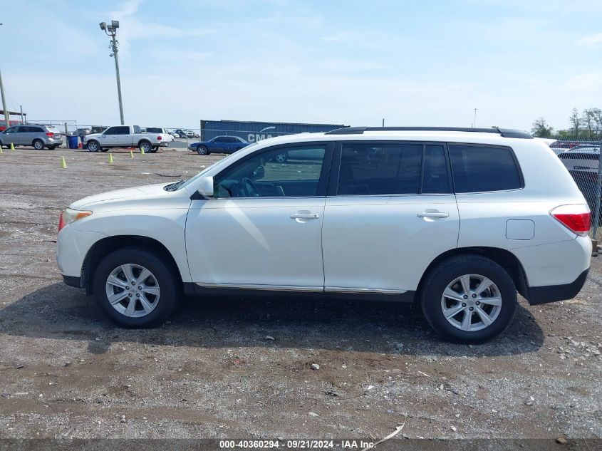 2012 Toyota Highlander VIN: 5TDZA3EHXCS028877 Lot: 40360294