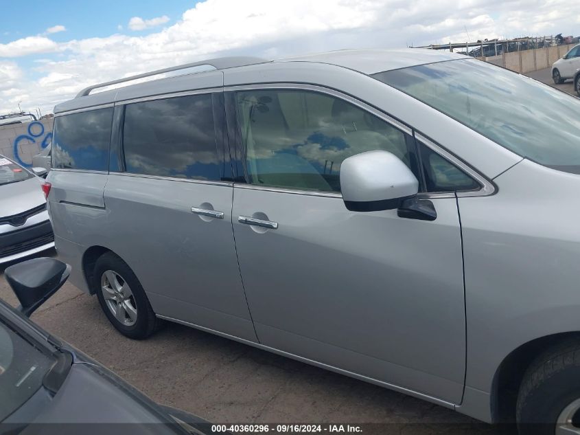 2016 Nissan Quest Platinum/S/Sl/Sv VIN: JN8AE2KP1G9150320 Lot: 40360296