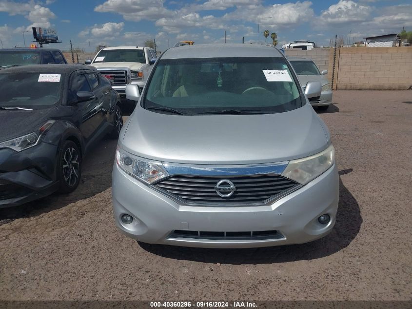 2016 Nissan Quest Platinum/S/Sl/Sv VIN: JN8AE2KP1G9150320 Lot: 40360296