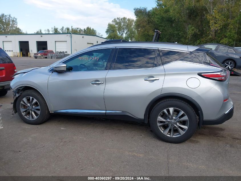 2016 Nissan Murano Platinum/S/Sl/Sv VIN: 5N1AZ2MH7GN134454 Lot: 40360297