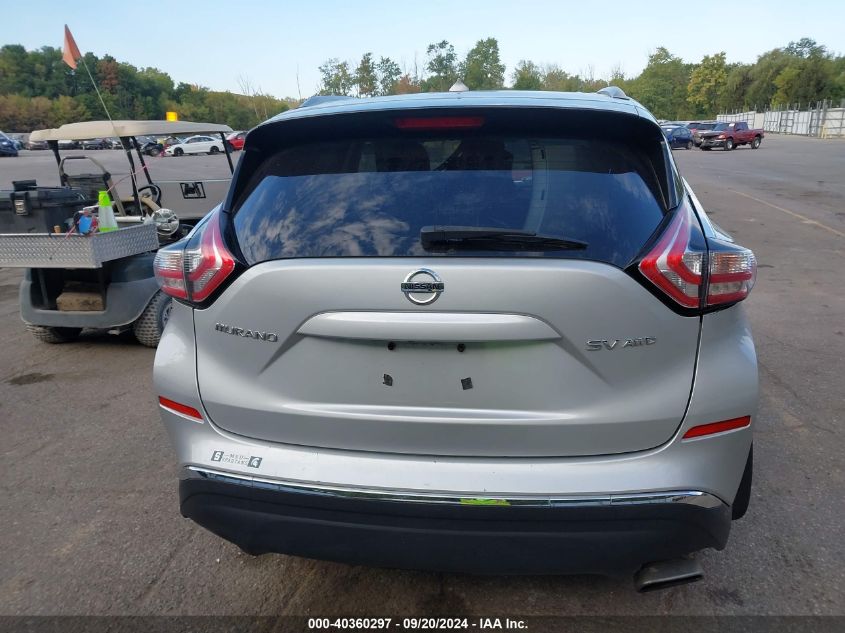 2016 Nissan Murano Platinum/S/Sl/Sv VIN: 5N1AZ2MH7GN134454 Lot: 40360297