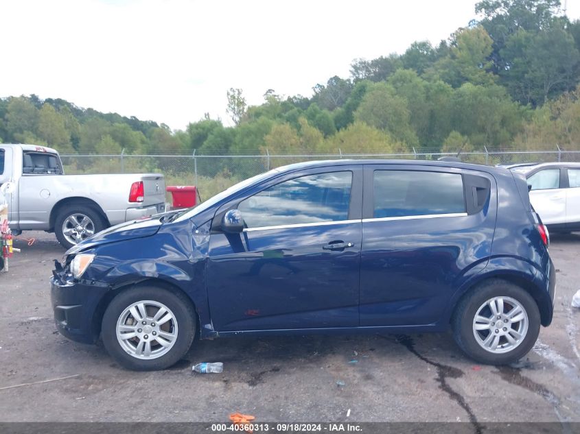 2015 Chevrolet Sonic Lt Auto VIN: 1G1JC6SB5F4127527 Lot: 40360313