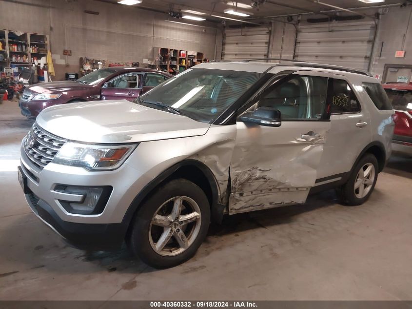 1FM5K8D85HGA02193 2017 FORD EXPLORER - Image 2