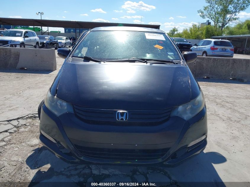 2010 Honda Insight Ex VIN: JHMZE2H7XAS002686 Lot: 40360337