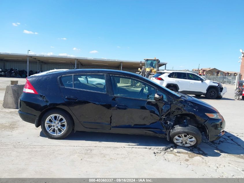 2010 Honda Insight Ex VIN: JHMZE2H7XAS002686 Lot: 40360337