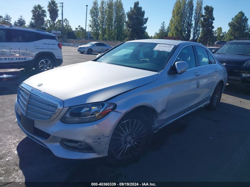 2016 Mercedes-Benz C 300 4Matic/Luxury 4Matic/Sport 4Matic VIN: 55SWF4KB0GU098746 Lot: 40360339