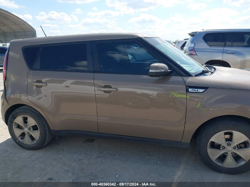 2014 Kia Soul + VIN: KNDJP3A54E7036767 Lot: 40360342