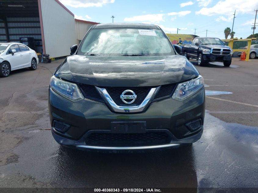 2016 Nissan Rogue S VIN: JN8AT2MT4GW018346 Lot: 40360343