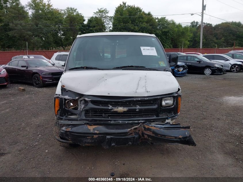 2002 Chevrolet Express VIN: 1GCFG25M321119168 Lot: 40360345