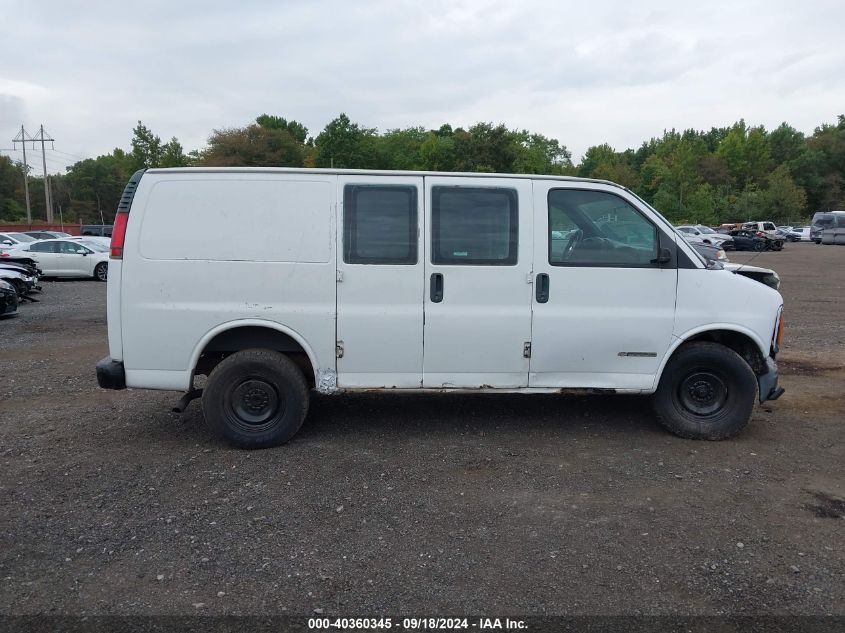 2002 Chevrolet Express VIN: 1GCFG25M321119168 Lot: 40360345