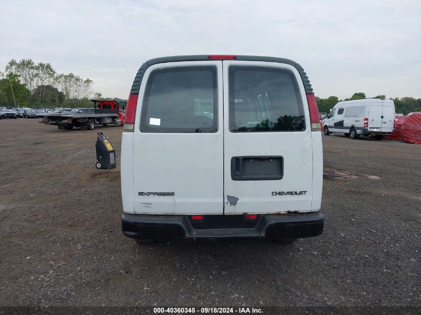 2002 Chevrolet Express VIN: 1GCFG25M321119168 Lot: 40360345