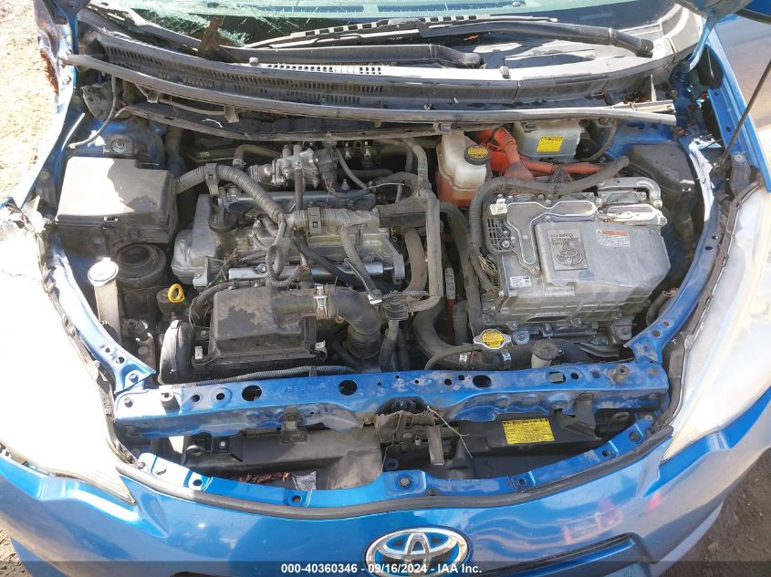 JTDKDTB35E1571734 2014 Toyota Prius C Two