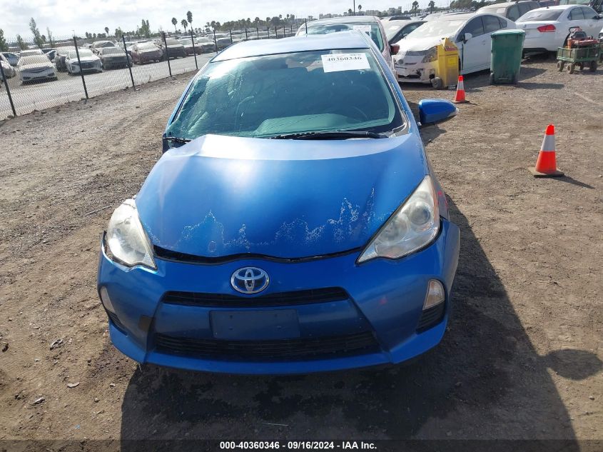 JTDKDTB35E1571734 2014 Toyota Prius C Two