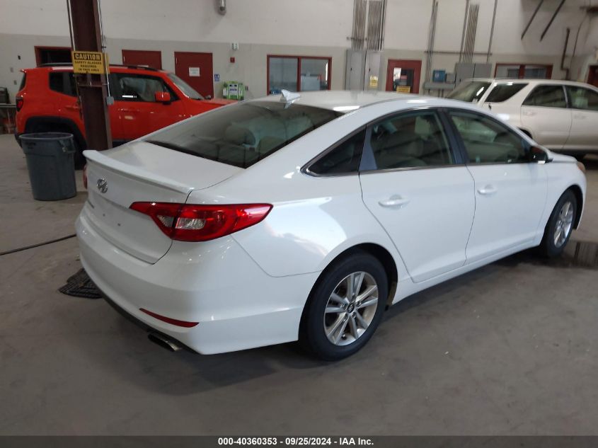 2015 HYUNDAI SONATA SE - 5NPE24AF6FH025300