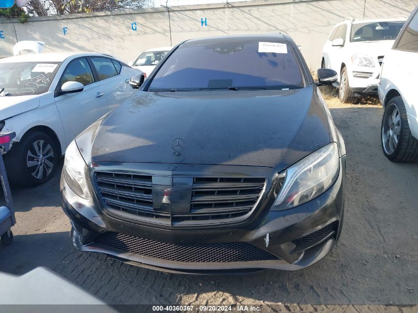 2015 Mercedes-Benz S 550 VIN: WDDUG8CB0FA097833 Lot: 40360367