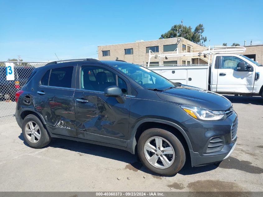 2019 Chevrolet Trax Lt VIN: 3GNCJLSB2KL333159 Lot: 40360373