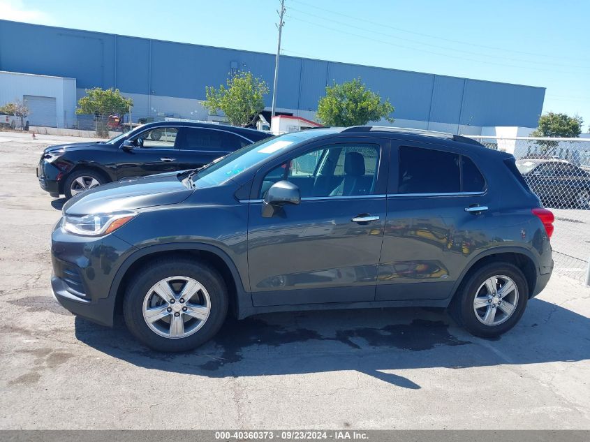 2019 Chevrolet Trax Lt VIN: 3GNCJLSB2KL333159 Lot: 40360373