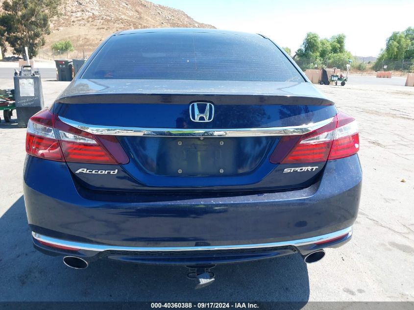 1HGCR2F57HA055649 2017 Honda Accord Sport