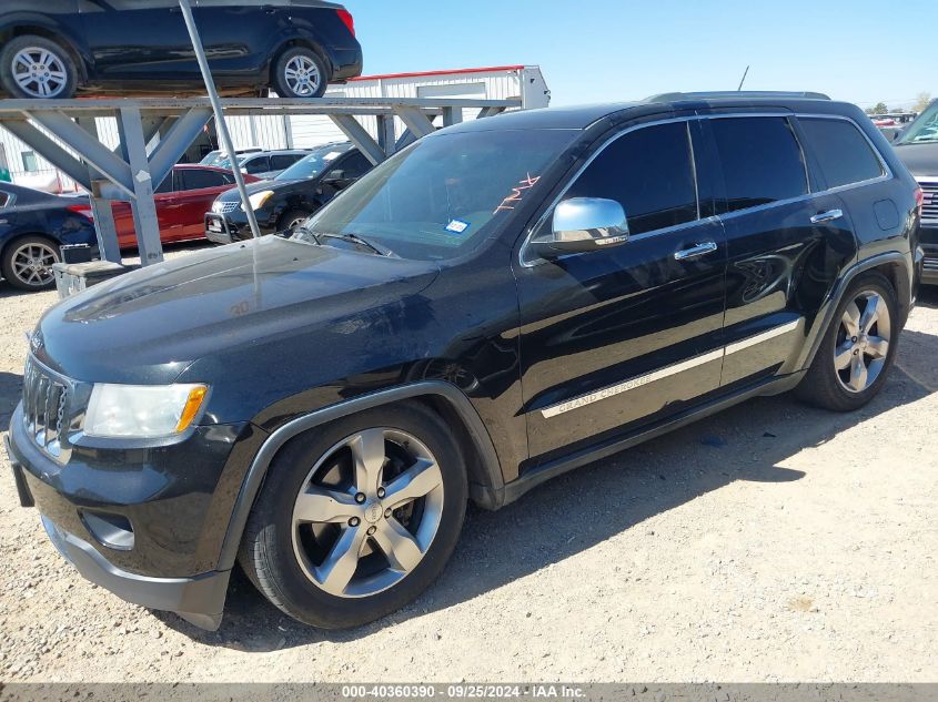 2012 Jeep Grand Cherokee Overland VIN: 1C4RJFCT5CC124264 Lot: 40360390