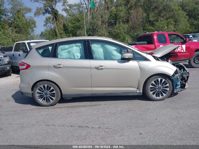 2017 Ford C-Max Hybrid Titanium VIN: 1FADP5DUXHL106608 Lot: 40360393