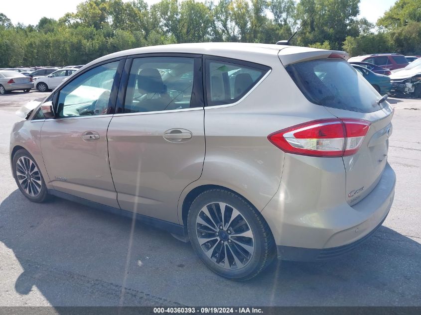 2017 Ford C-Max Hybrid Titanium VIN: 1FADP5DUXHL106608 Lot: 40360393