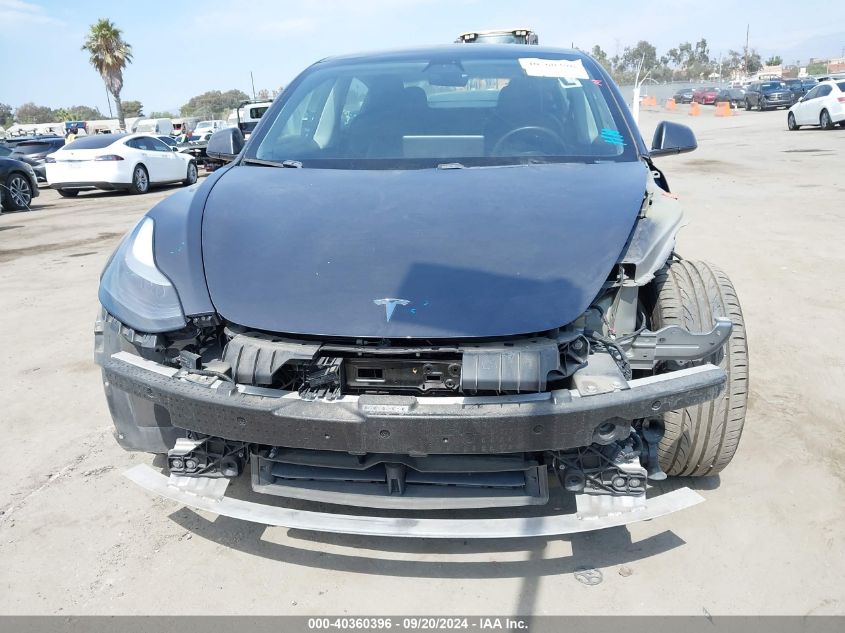 2021 Tesla Model 3 Standard Range Plus Rear-Wheel Drive VIN: 5YJ3E1EA4MF996142 Lot: 40360396