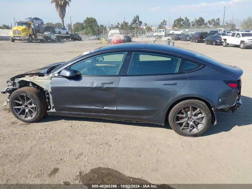 2021 Tesla Model 3 Standard Range Plus Rear-Wheel Drive VIN: 5YJ3E1EA4MF996142 Lot: 40360396