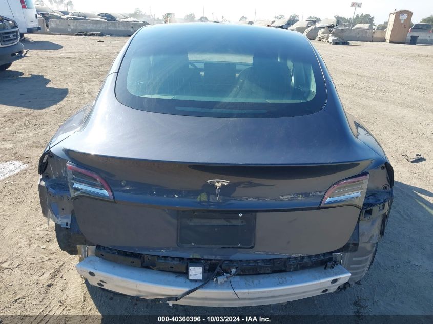 2021 Tesla Model 3 Standard Range Plus Rear-Wheel Drive VIN: 5YJ3E1EA4MF996142 Lot: 40360396