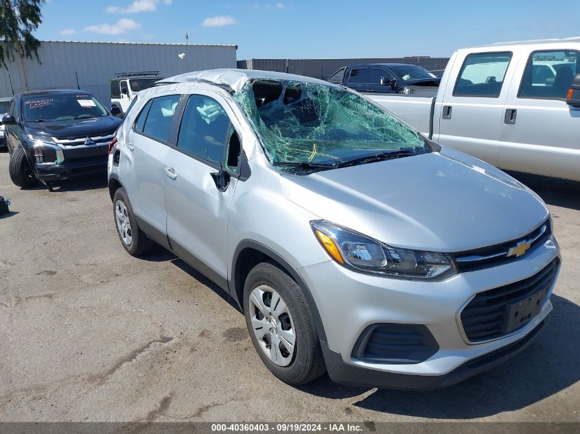 2018 Chevrolet Trax Ls VIN: KL7CJKSB3JB55276 Lot: 40360403