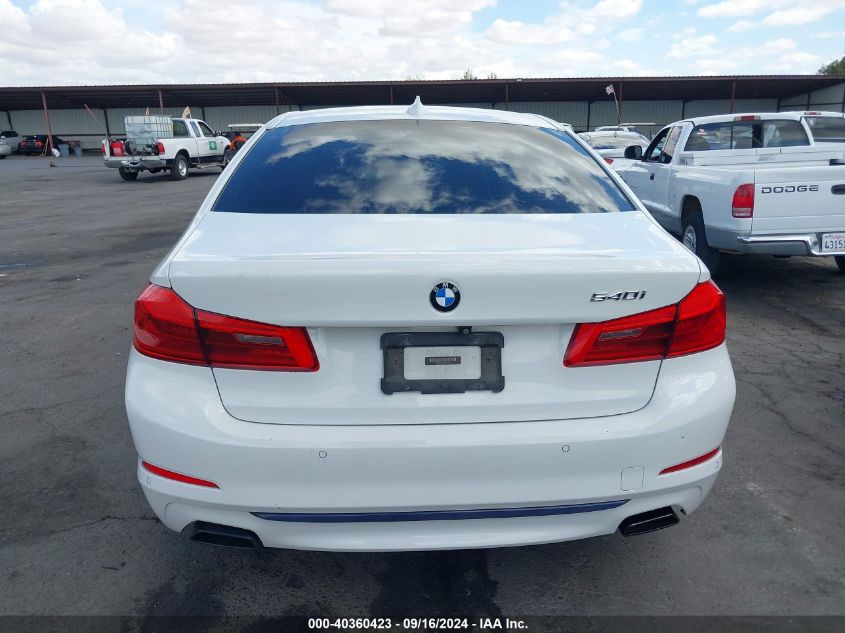 2017 BMW 540I VIN: WBAJE5C32HG917384 Lot: 40360423