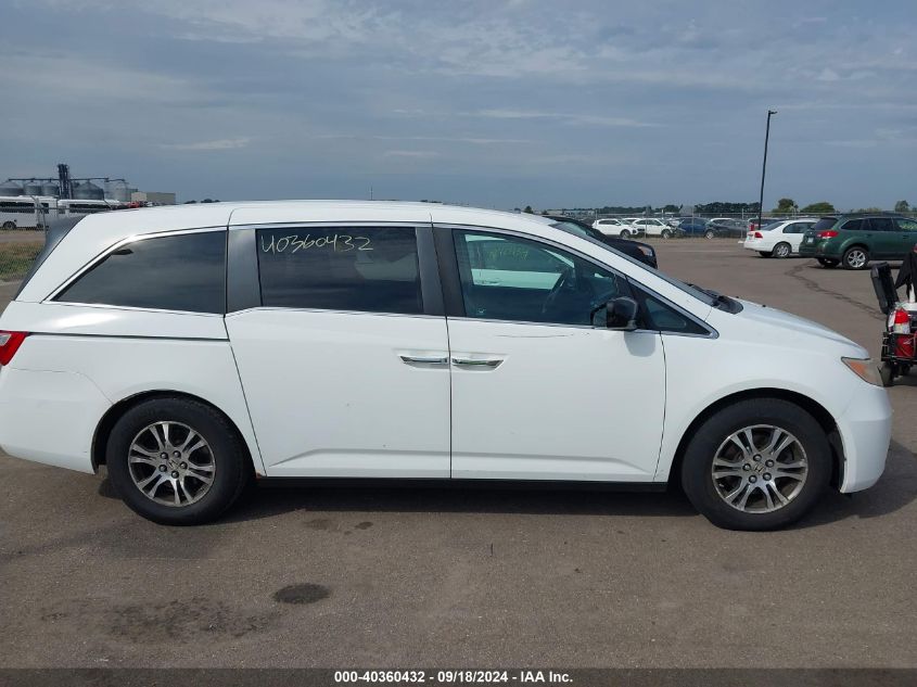 2011 Honda Odyssey Exl VIN: 5FNRL5H61BB057400 Lot: 40360432