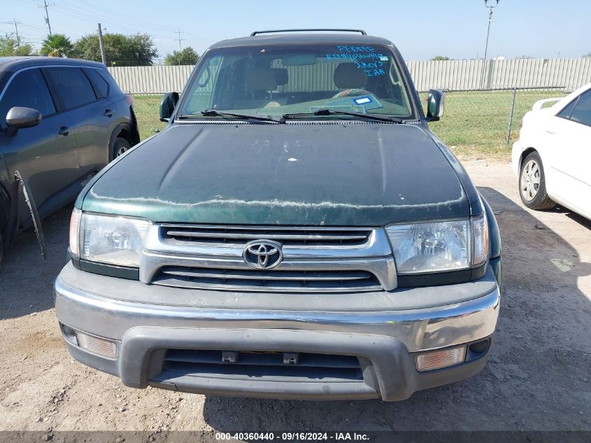 2001 Toyota 4Runner Sr5 V6 VIN: JT3GN86RX10191422 Lot: 40360440