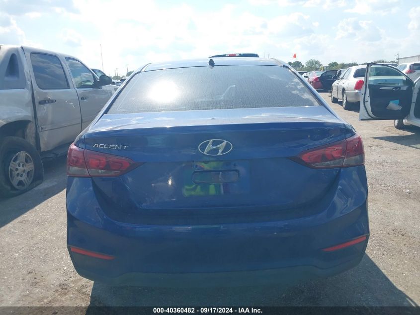 2022 Hyundai Accent Se VIN: 3KPC24A61NE185661 Lot: 40360482