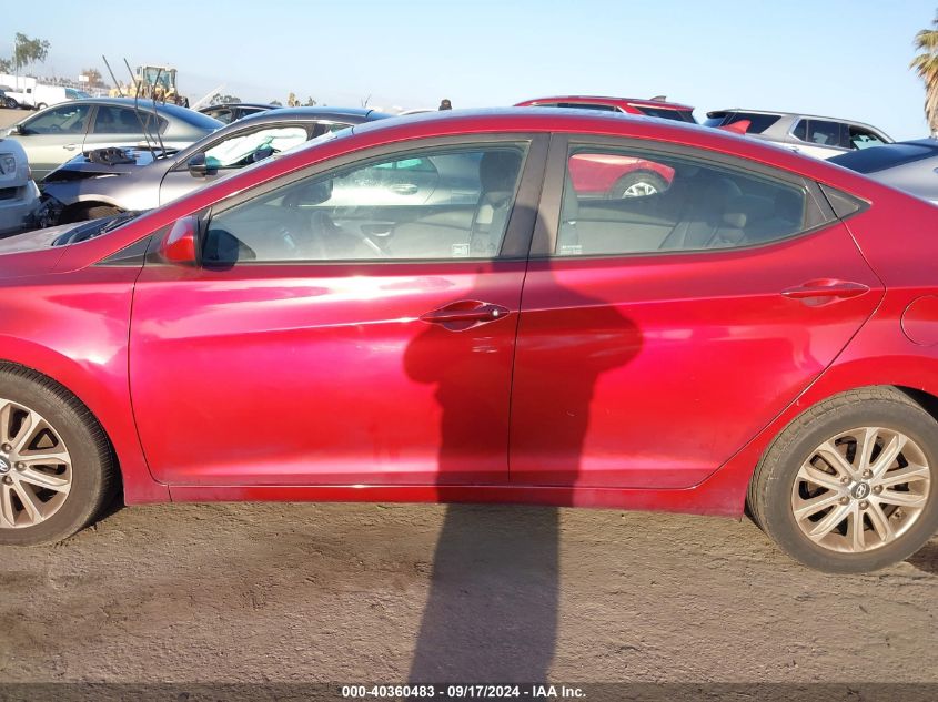 5NPDH4AE7EH465641 2014 Hyundai Elantra Se