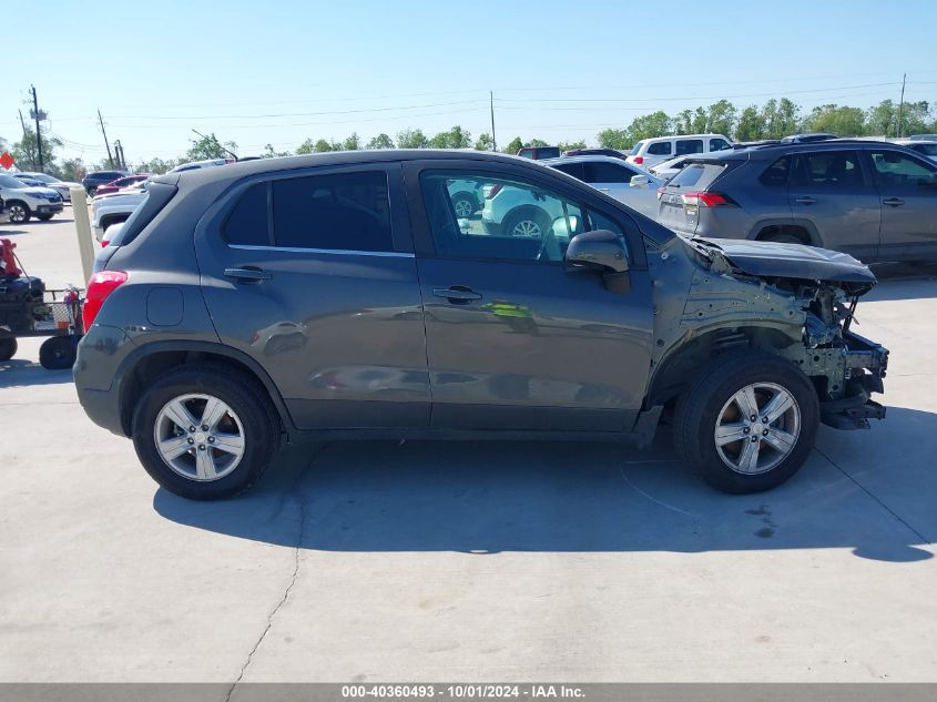 2020 Chevrolet Trax Ls VIN: 3GNCJKSB6LL233223 Lot: 40360493