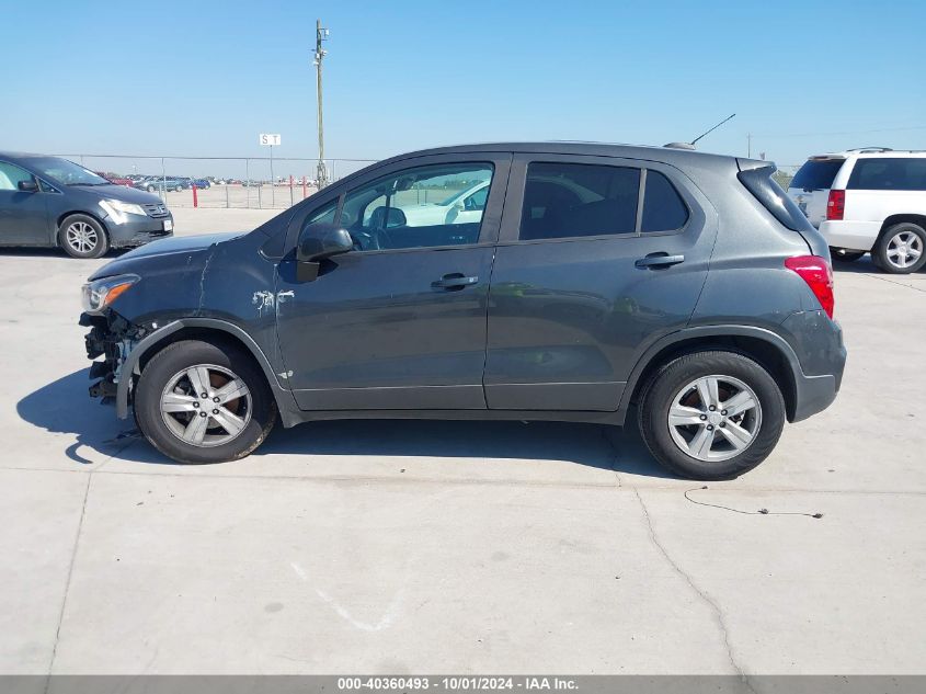 2020 Chevrolet Trax Ls VIN: 3GNCJKSB6LL233223 Lot: 40360493