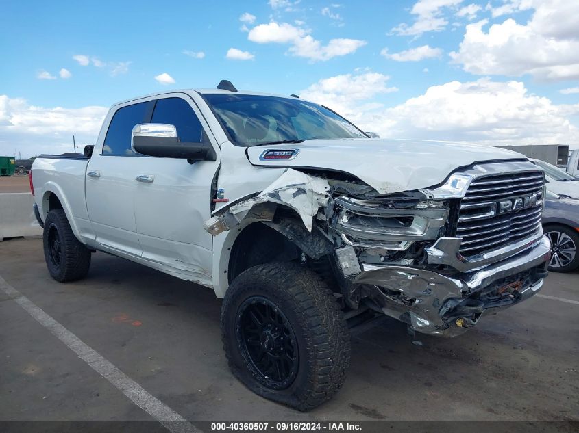 2019 Ram 2500 Laramie 4X4 6'4 Box VIN: 3C6UR5FL7KG590757 Lot: 40360507