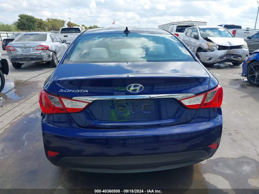 2014 Hyundai Sonata Gls VIN: 5NPEB4AC8EH907850 Lot: 40360508