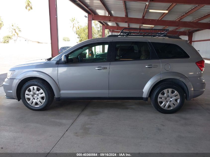 2016 Dodge Journey Se VIN: 3C4PDCABXGT171128 Lot: 40360564