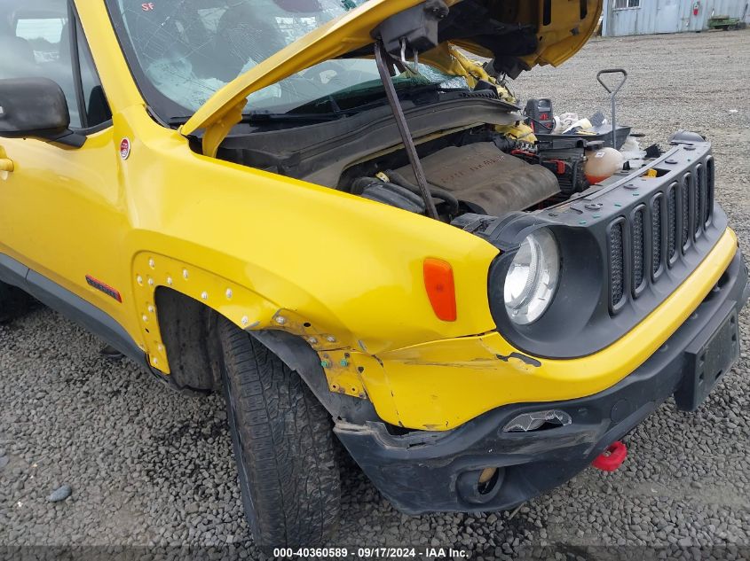 2016 Jeep Renegade Trailhawk VIN: ZACCJBCT4GPD72845 Lot: 40360589