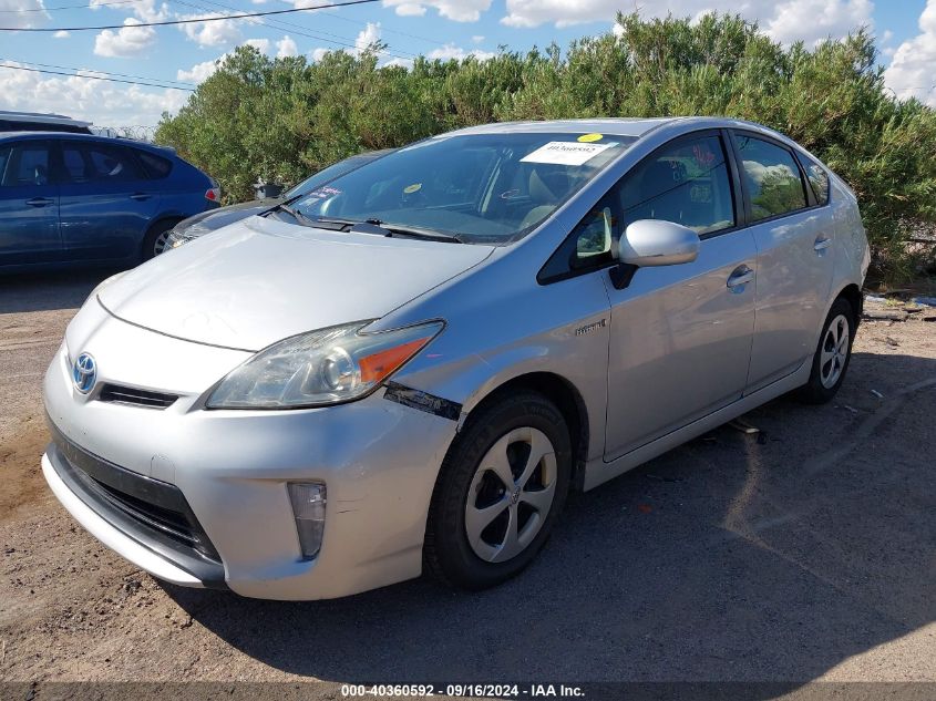 2012 Toyota Prius Two VIN: JTDKN3DU2C5483281 Lot: 40360592