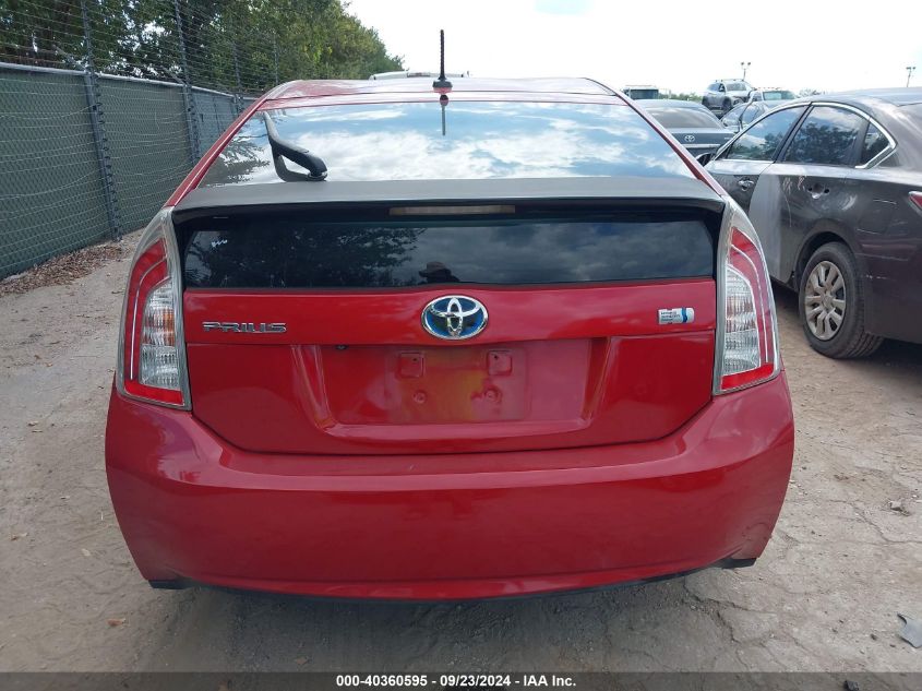 JTDKN3DU0D0340926 2013 Toyota Prius Three